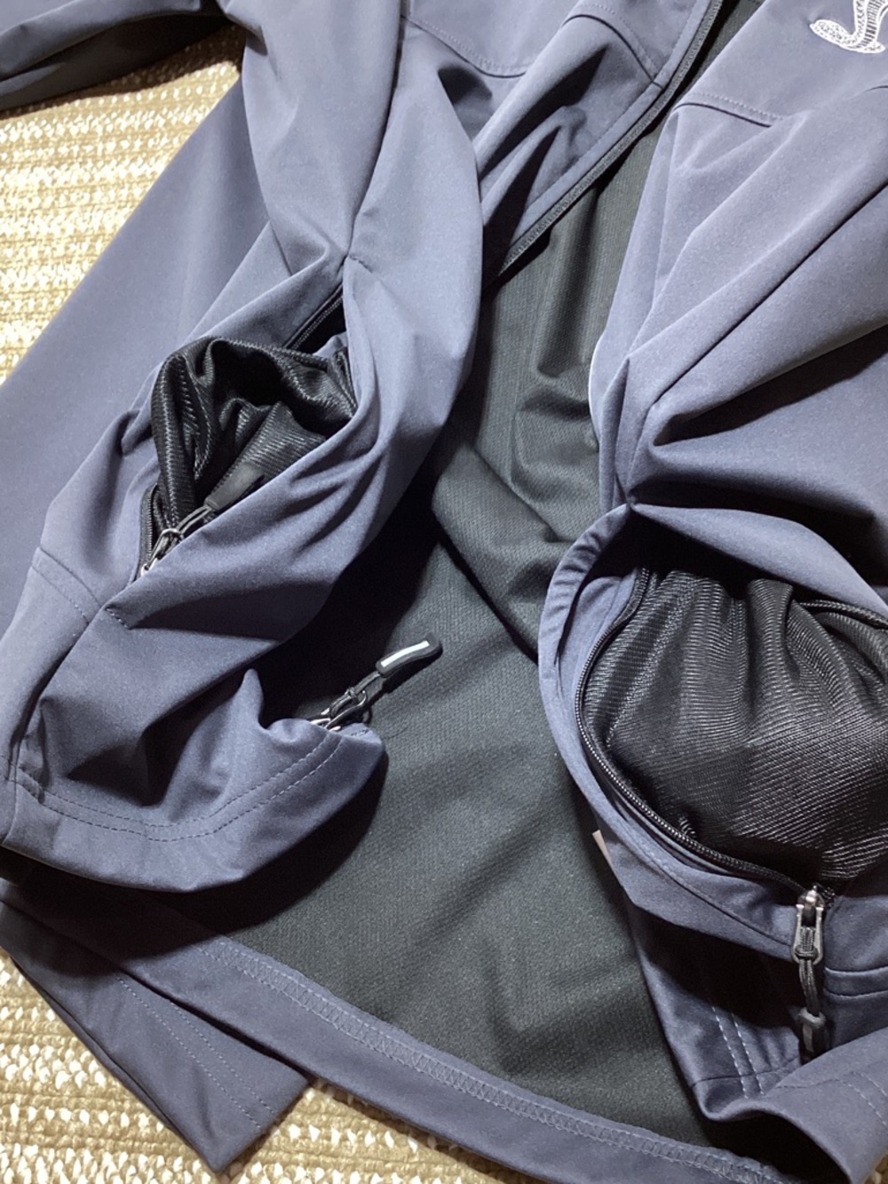 Shelby Black Lightweight Full-Zip Jacket with Cobra Emblem - Picture 9 of 9
